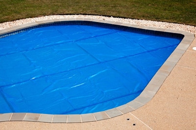 Pool abdecken