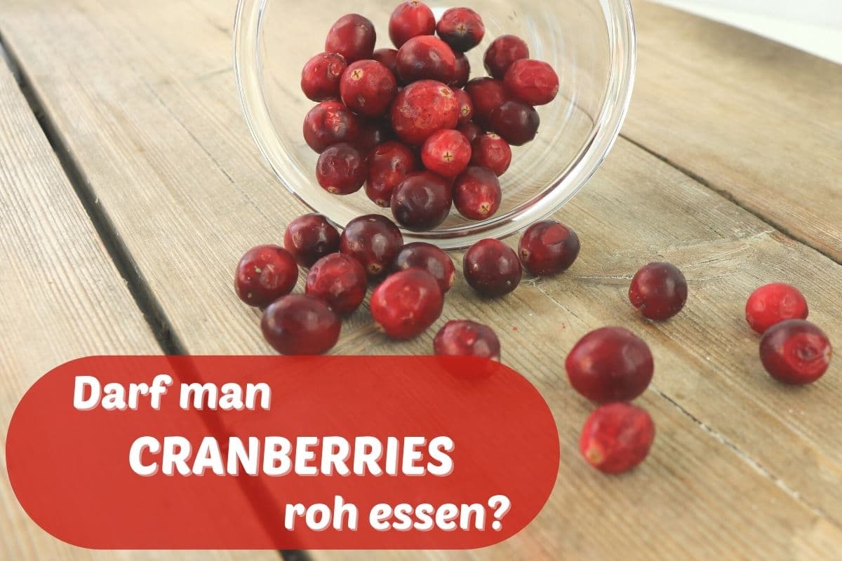 Cranberries roh essen