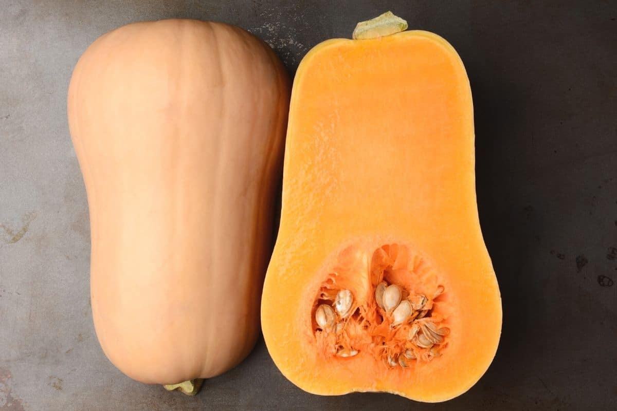 Kürbissorte "Butternut"